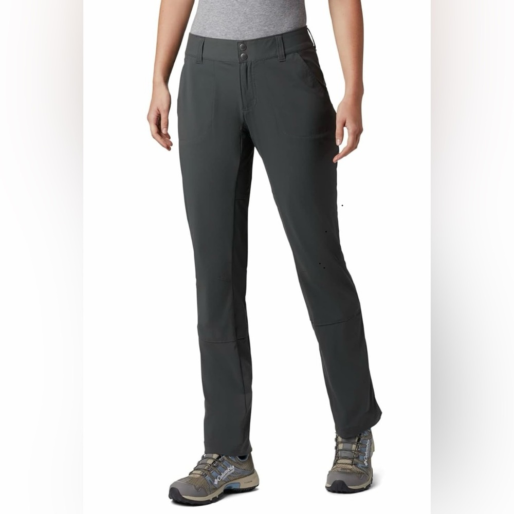 Columbia Women's Blue/Grey Saturrday Stretch India Ink Outdoor Pants Size 4 - Picture 2 of 16